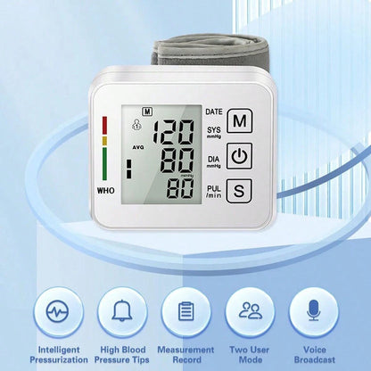 Sale OFF - Electronic Wrist Blood Pressure LCD Monitor