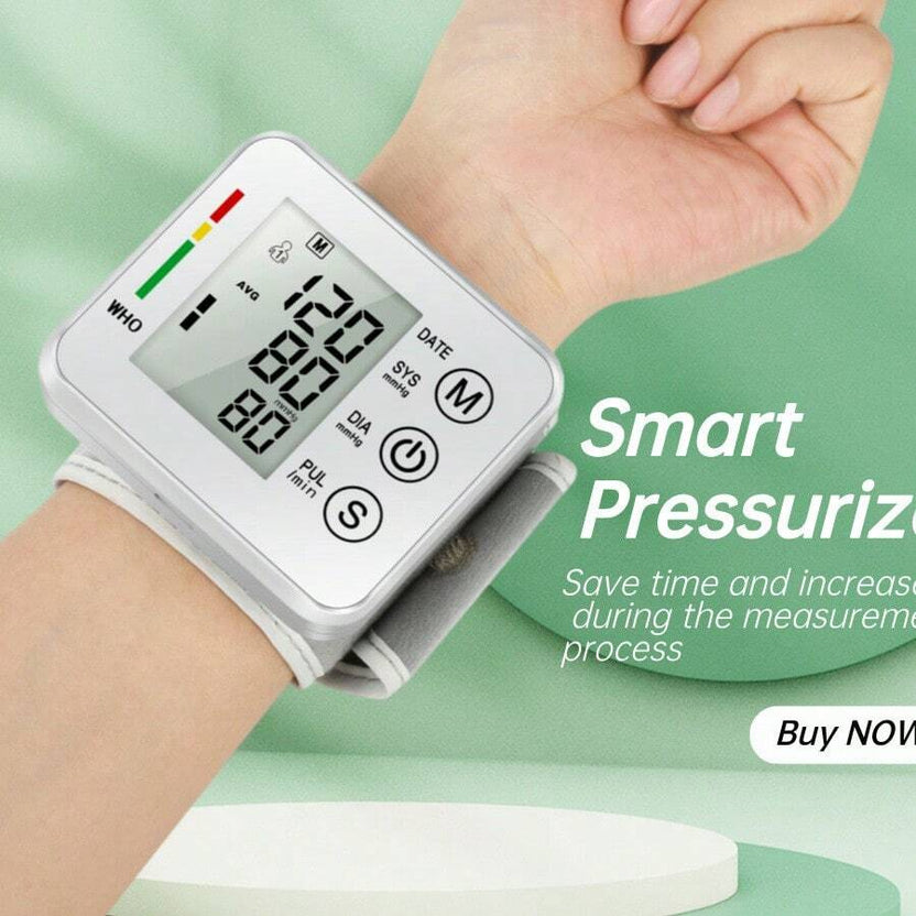 Sale OFF - Electronic Wrist Blood Pressure LCD Monitor